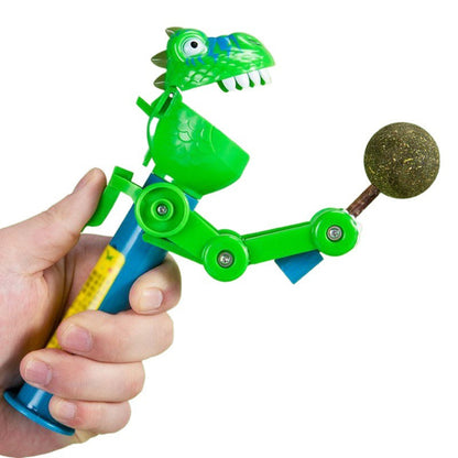 Interactive Dinosaur Cat Toy with Catnip for Endless Fun