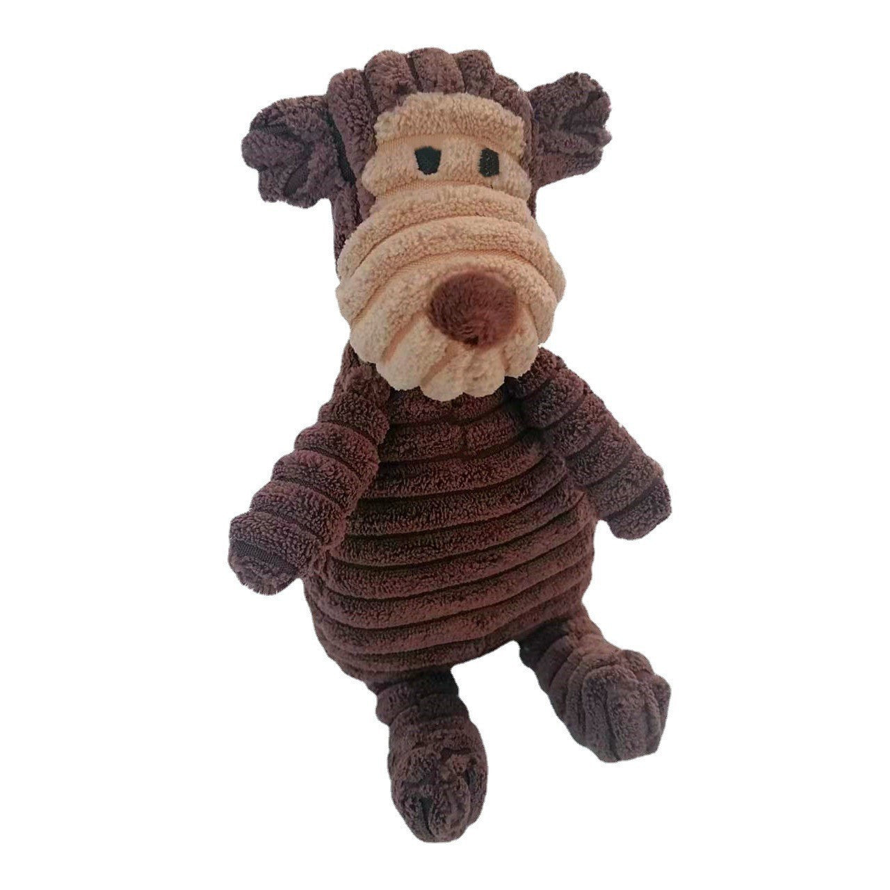 Interactive Plush Zoo Family Dog Toys - Fun Squeaky Play!
