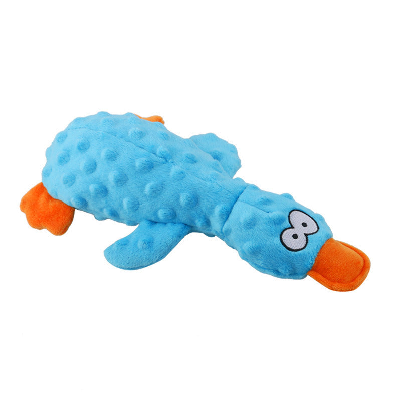 Interactive Squeaky Plush Duck Dog Toy for Endless Fun