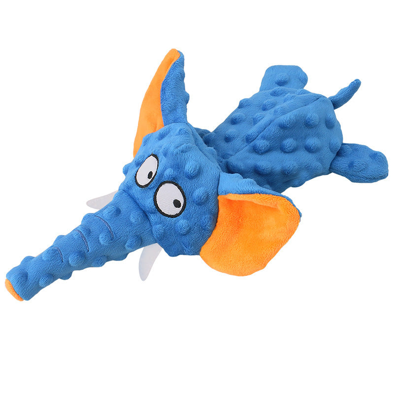 Interactive Dog Squeaky Plush Toys with Crinkle Sound