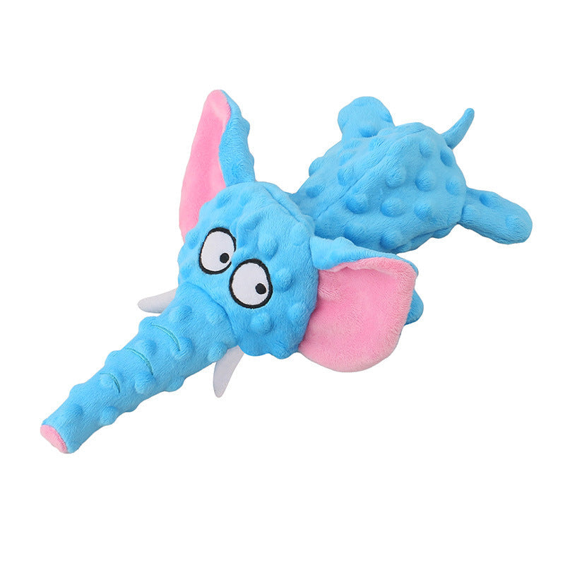 Interactive Dog Squeaky Plush Toys with Crinkle Sound