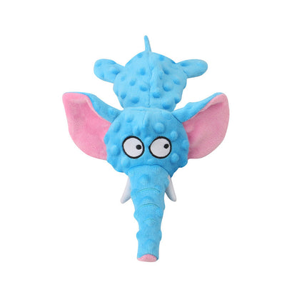 Interactive Dog Squeaky Plush Toys with Crinkle Sound