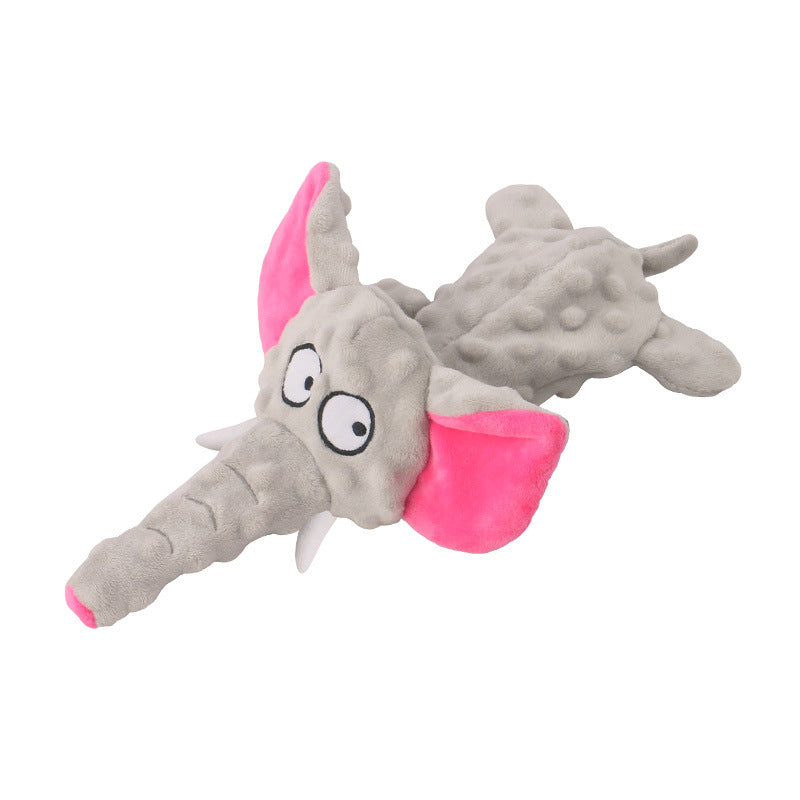 Interactive Dog Squeaky Plush Toys with Crinkle Sound