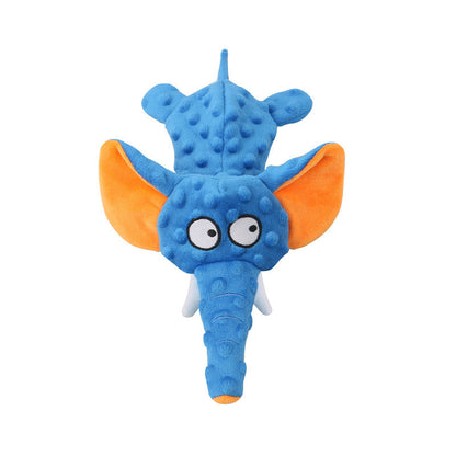 Interactive Dog Squeaky Plush Toys with Crinkle Sound