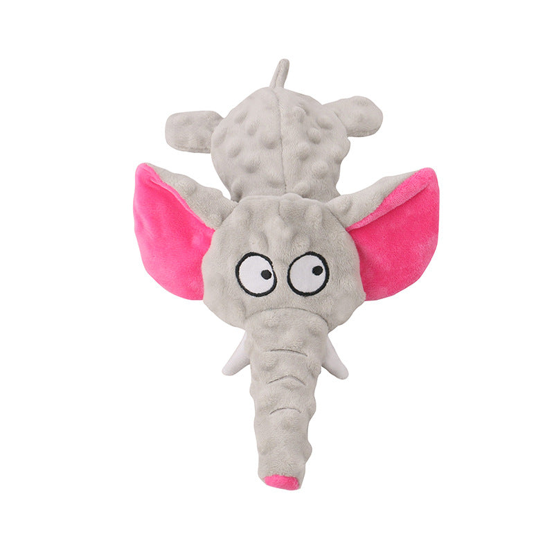 Interactive Dog Squeaky Plush Toys with Crinkle Sound