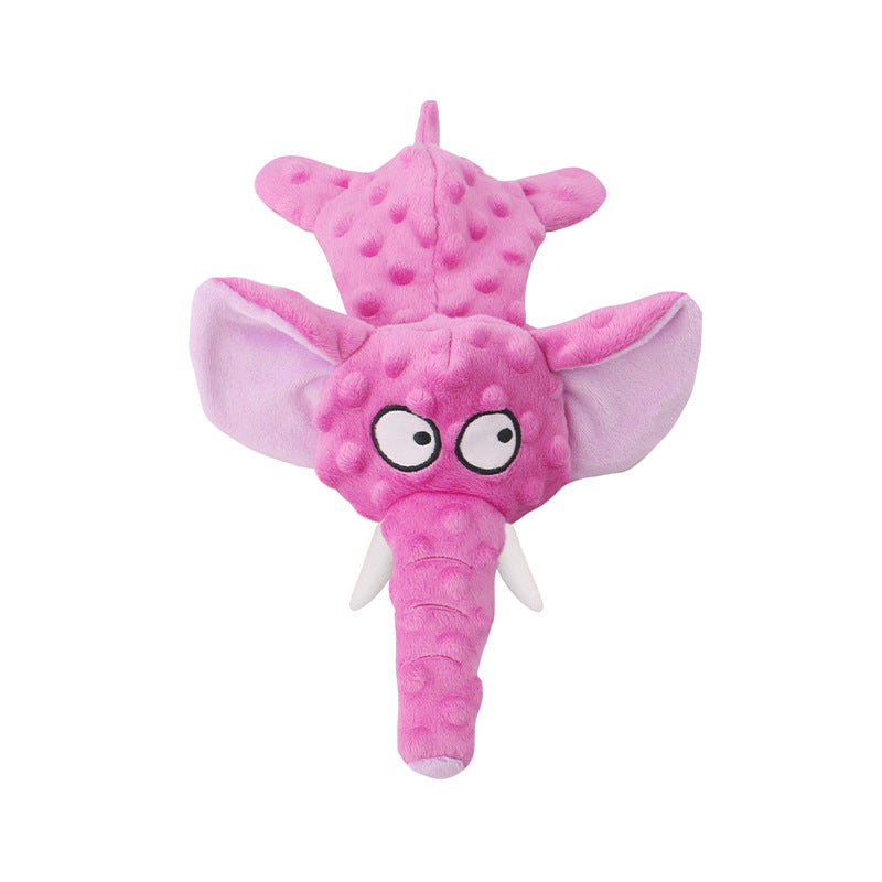 Interactive Dog Squeaky Plush Toys with Crinkle Sound