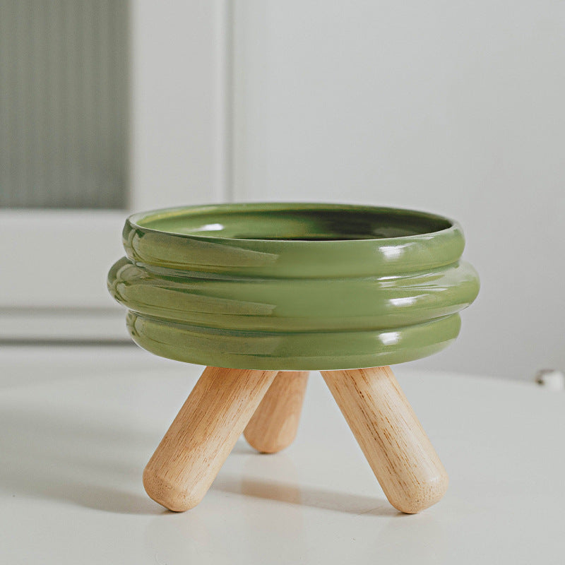 Durable Ceramic Cat Food & Water Bowl - Stylish Pet Accessory