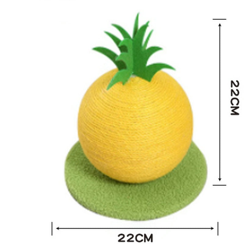 Durable Sisal Ball Cat Toy for Fun Scratching & Play