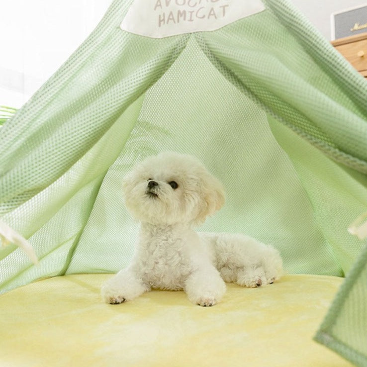 Breathable Pet Tent: Summer Dog & Cat House for Comfort