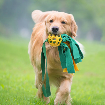 Interactive Dog Toy: Leaking Food Sound Ball for Fun Play