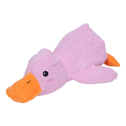 Interactive Squeaky Dog Plush Duck Toy - Fun & Durable!
