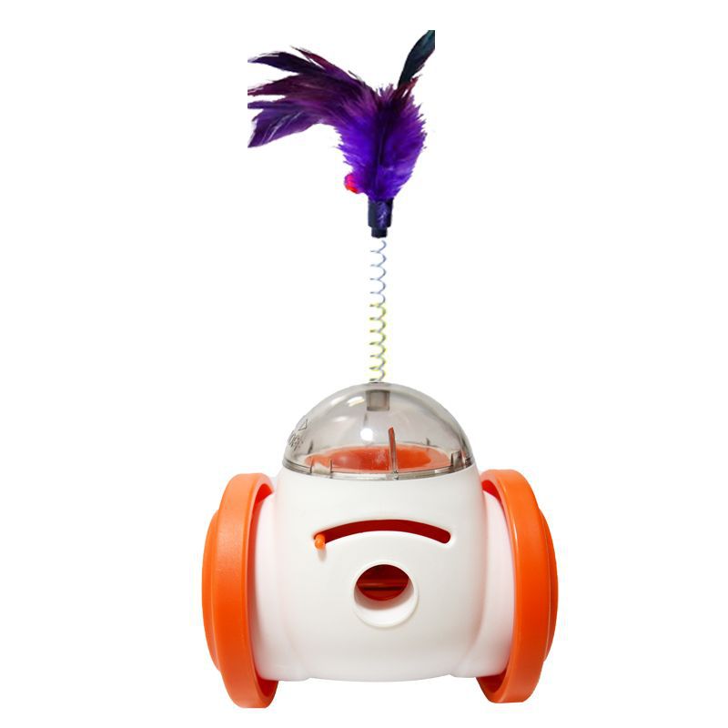 Interactive Dog Toy: Treat-Leaking Tumbler for Fun Play
