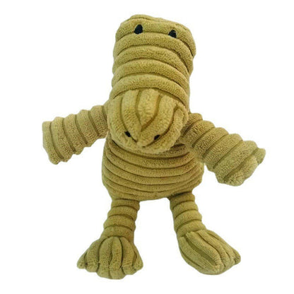Interactive Plush Zoo Family Dog Toys - Fun Squeaky Play!