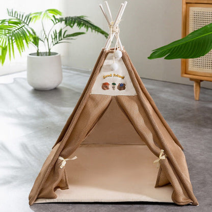 Breathable Pet Tent: Summer Dog & Cat House for Comfort