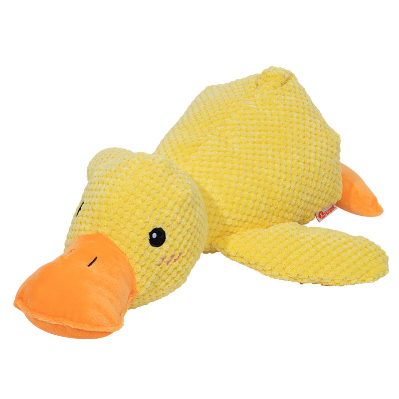Interactive Squeaky Dog Plush Duck Toy - Fun & Durable!