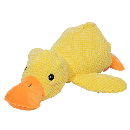 Interactive Squeaky Dog Plush Duck Toy - Fun & Durable!