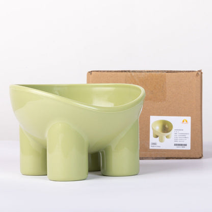 Elevated Cat Food Bowl - Ergonomic Design for Easy Eating