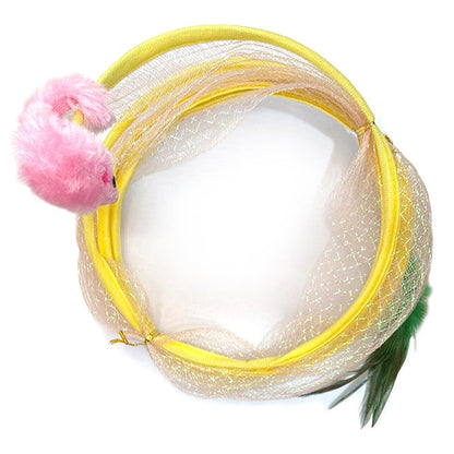 Interactive Foldable Cat Toy Tunnel for Fun Playtime