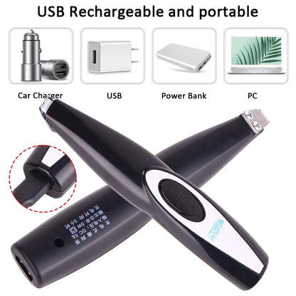 Rechargeable Pet Grooming Tool for Effortless Trimming