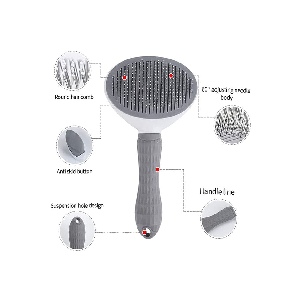 Durable Pet Grooming Tool for Effortless Fur Removal