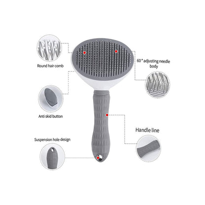 Durable Pet Grooming Tool for Effortless Fur Removal