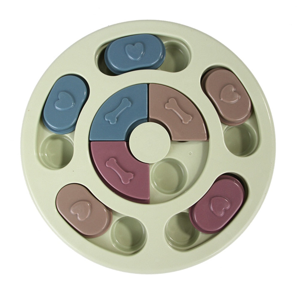 Interactive Dog Toy Puzzle Feeder for IQ Training Fun