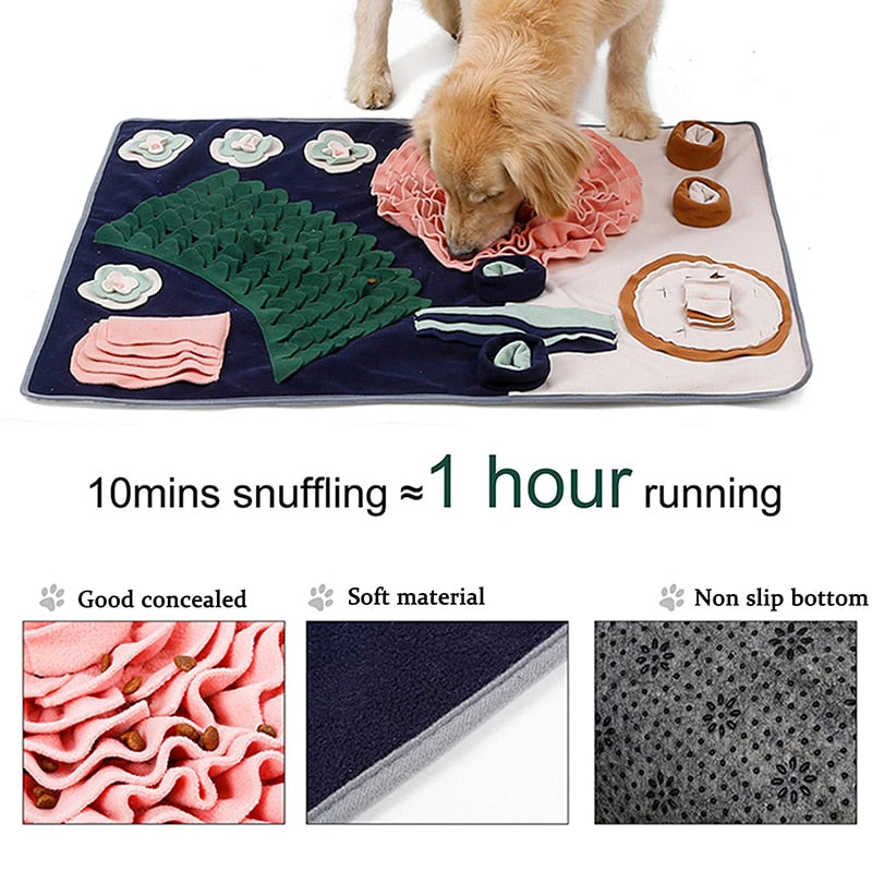 Interactive Dog Toy Snuffle Mat for Engaging Playtime