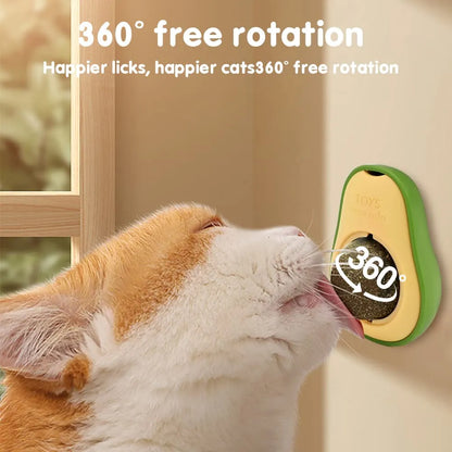 Interactive Avocado Cat Toys with Catnip for Fun Playtime