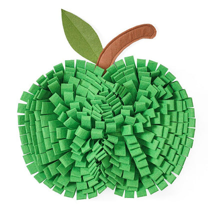 Interactive Fruit Fleece Dog Snuffle Mat for Engaging Play