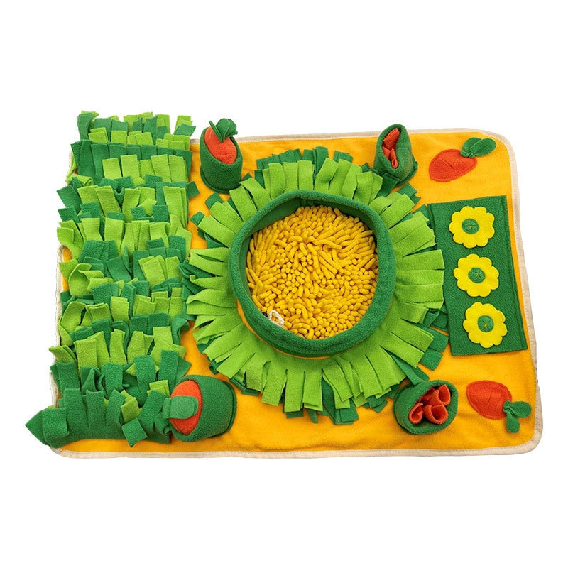 Interactive Snuffle Mat for Engaging Dog Training Fun