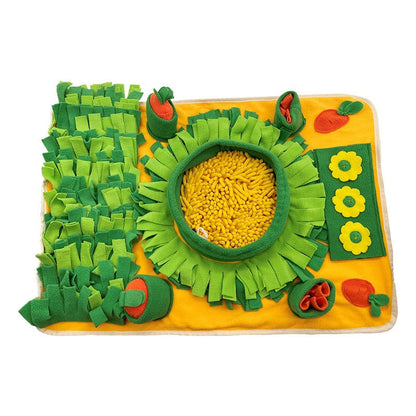 Interactive Snuffle Mat for Engaging Dog Training Fun