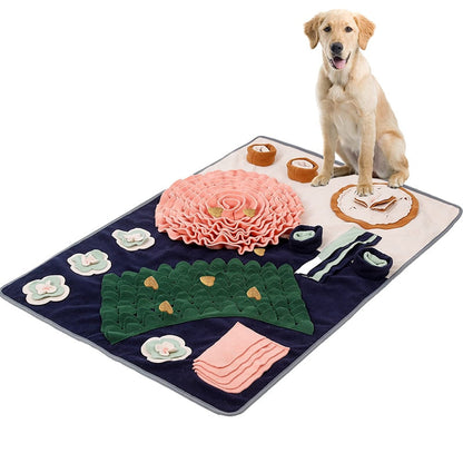 Interactive Dog Toy Snuffle Mat for Engaging Playtime