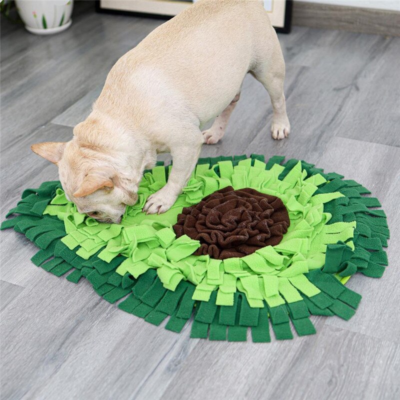 Interactive Avocado Dog Snuffle Mat for Nose Training Fun