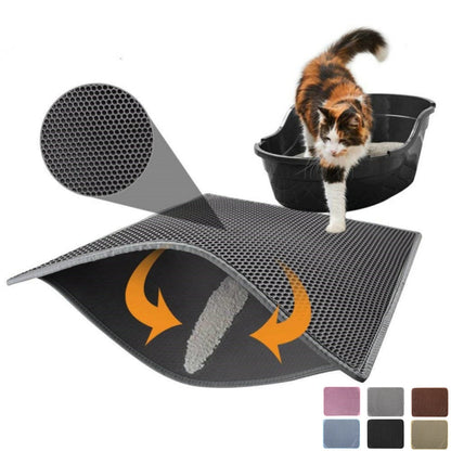 Durable Cat Litter Mat for Easy Cleanup & Reduced Mess