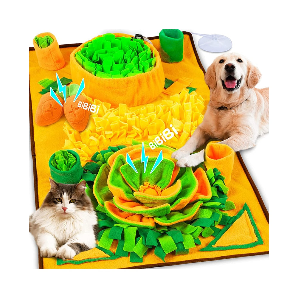 Interactive Large Snuffle Mat for Dogs - Fun Feeding Toy