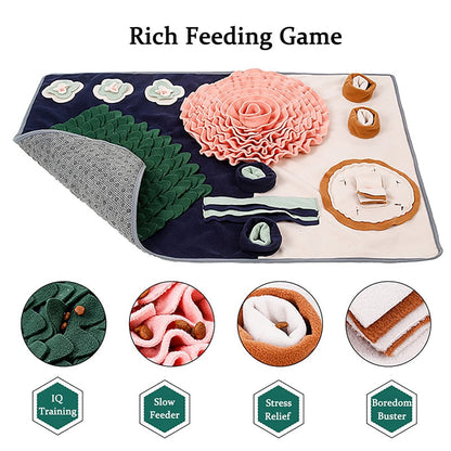 Interactive Dog Toy Snuffle Mat for Engaging Playtime