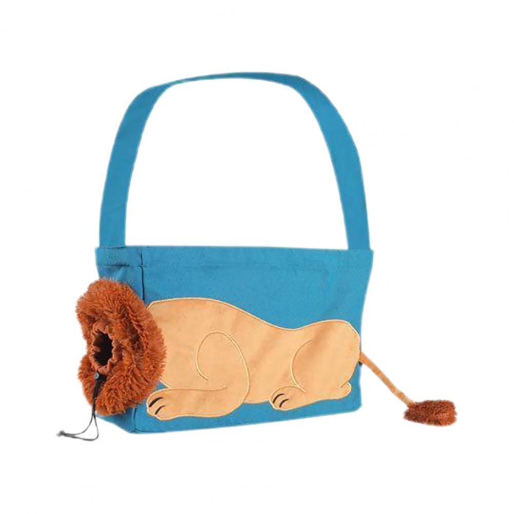 Lion-Shaped Cat Carrier Bag - Fun & Durable Pet Accessory