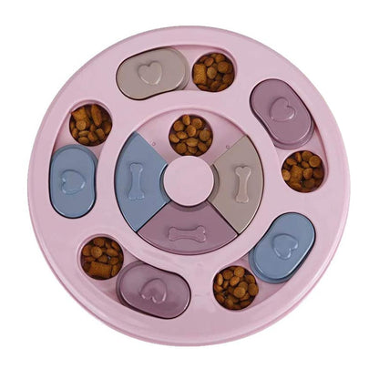 Interactive Dog Toy Puzzle Feeder for IQ Training Fun