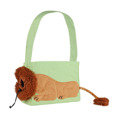 Lion-Shaped Cat Carrier Bag - Fun & Durable Pet Accessory