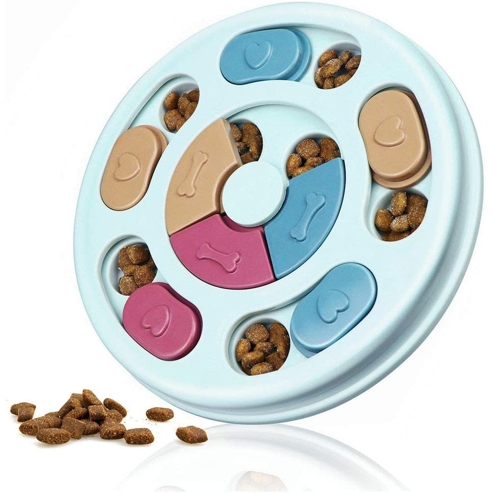 Interactive Dog Toy Puzzle Feeder for IQ Training Fun