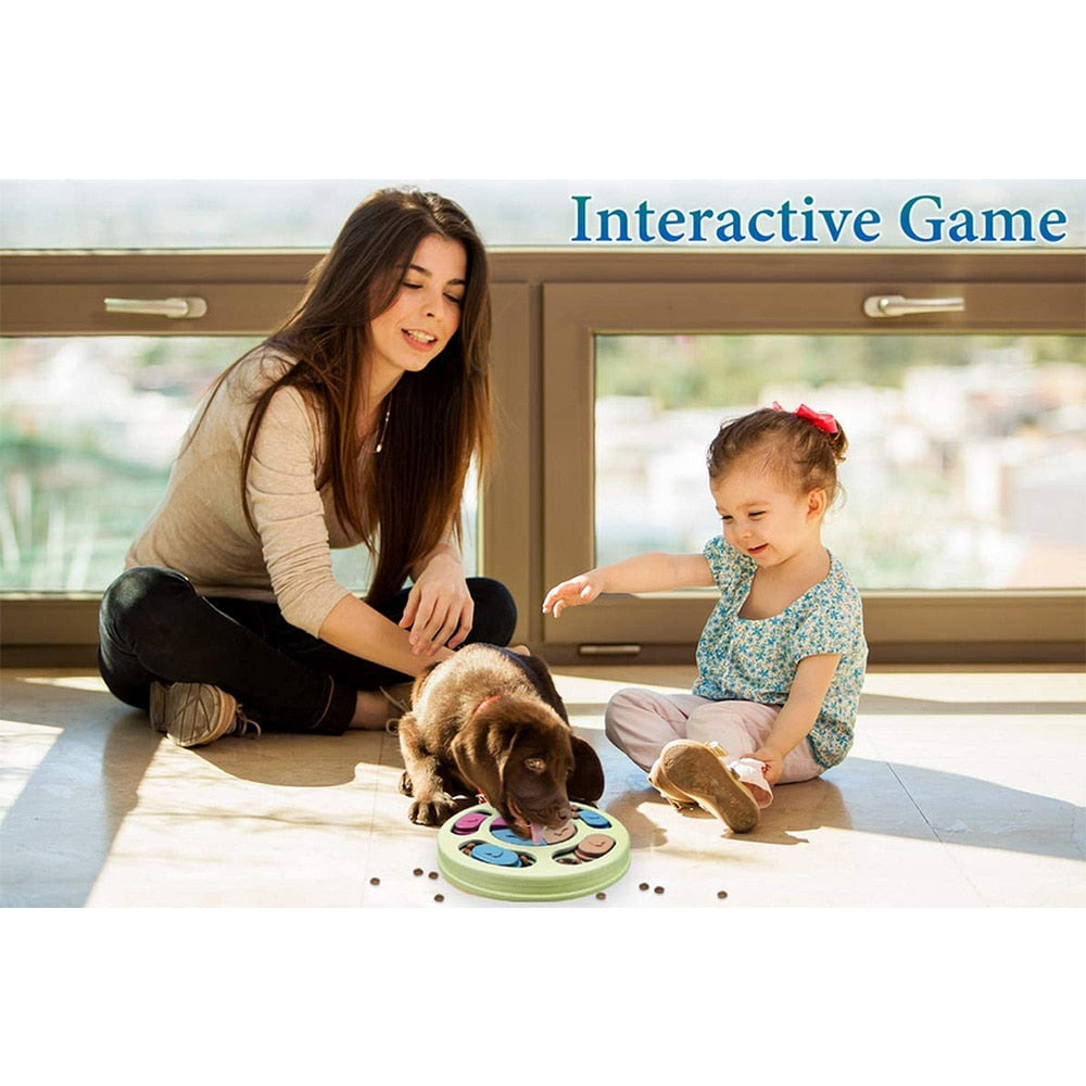 Interactive Dog Toy Puzzle Feeder for IQ Training Fun