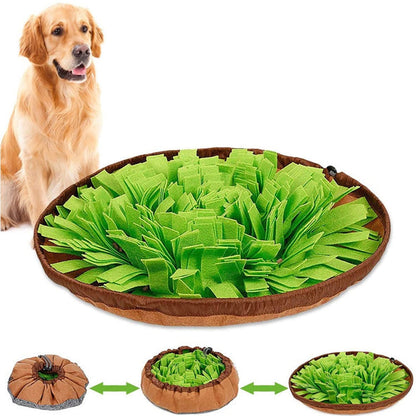 Interactive Dog Snuffle Mat for Engaging Feeding Fun