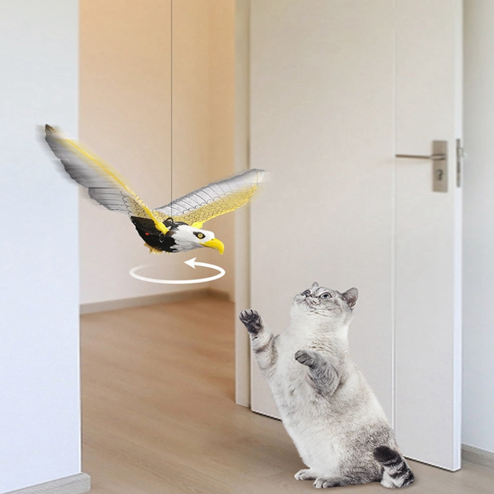 Interactive Cat Toy: Fun Simulation Bird for Engaging Play