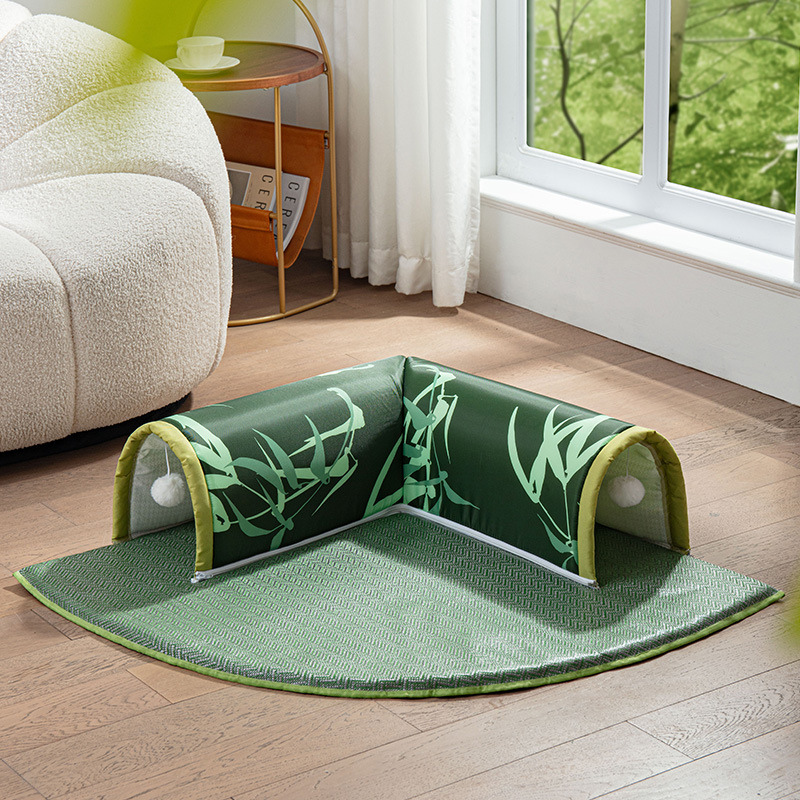 Cozy Cat Tunnel Bed - Interactive and Comfortable Pet Accessory