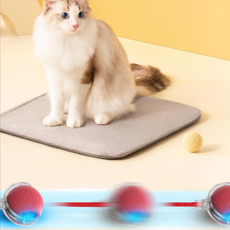 Interactive Electric Cat Toy: Automatic Rolling Ball Fun