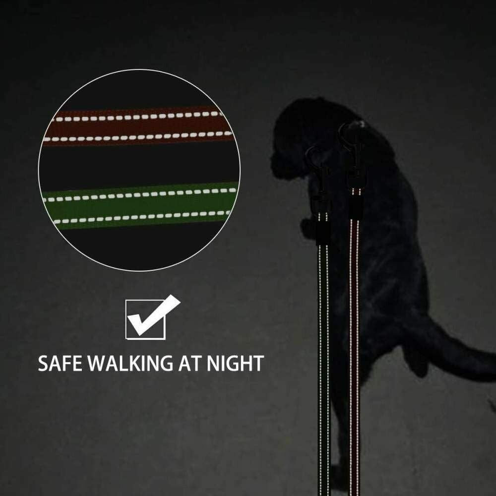 Durable Retractable Dual Dog Leash for Easy Walks