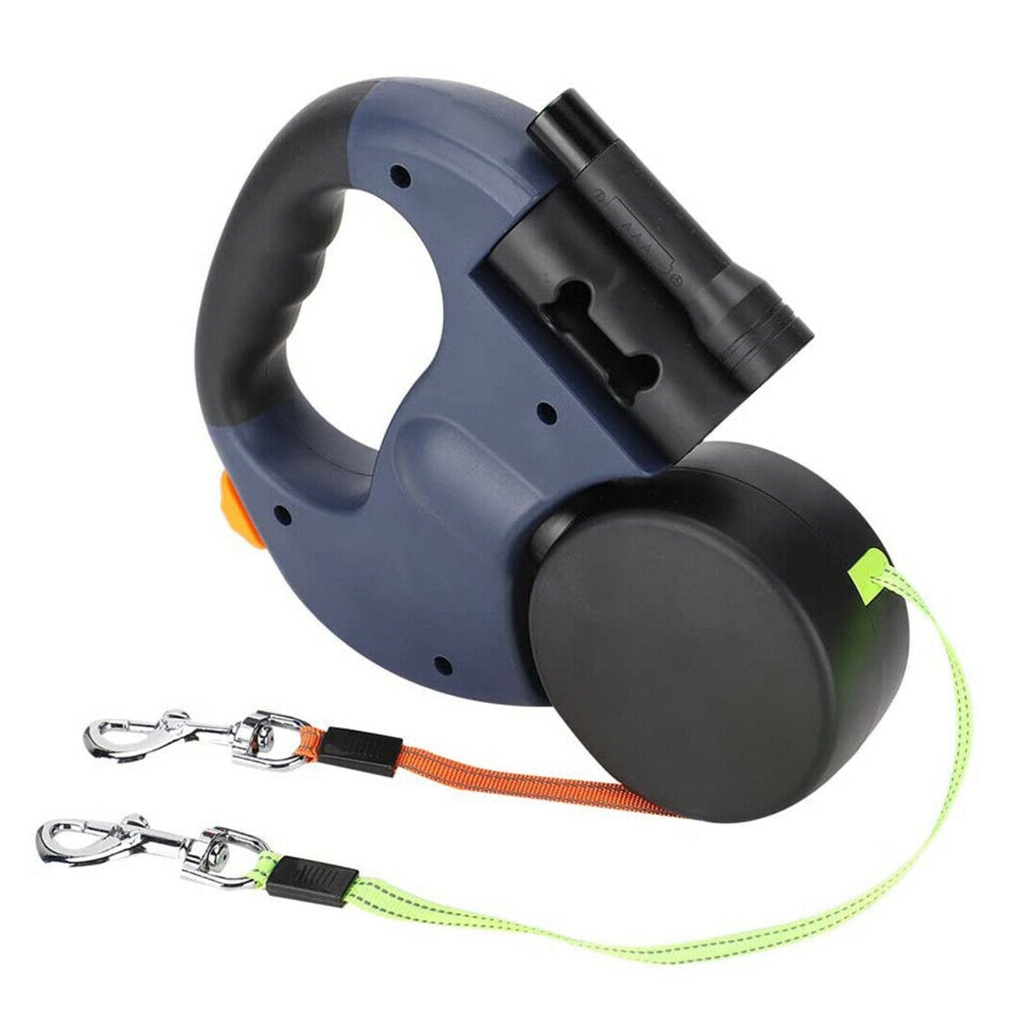Durable Retractable Dual Dog Leash for Easy Walks