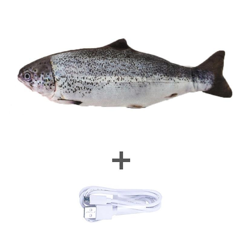 Interactive Floppy Fish Dog Toy - Fun & Durable Playtime!