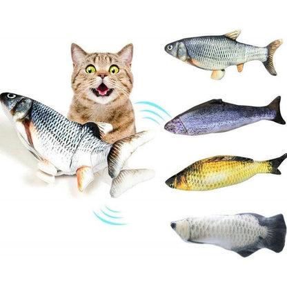 Interactive Floppy Fish Dog Toy - Fun & Durable Playtime!