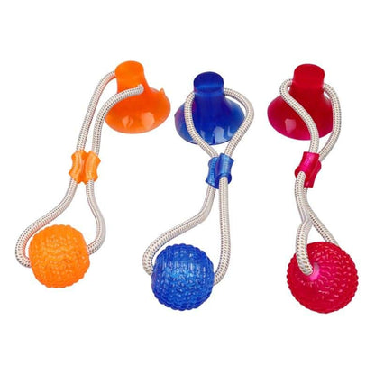 Durable Suction Cup Dog Toy for Interactive Fun